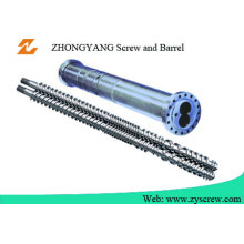 Conical Double Screw and Barrel for Plastic Film